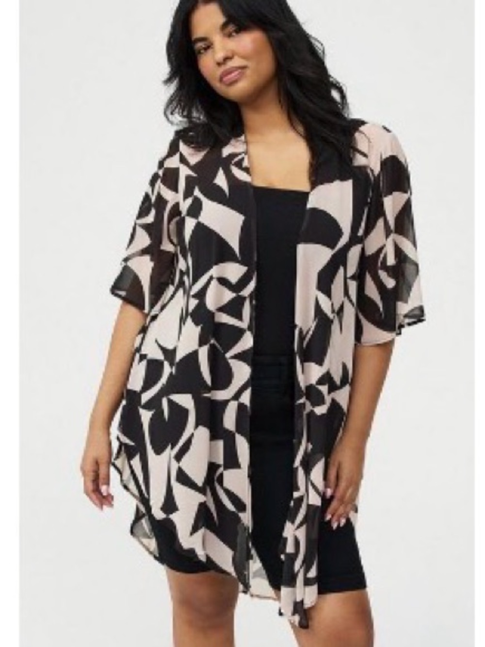 TORRID 2 CHIFFON KIMONA